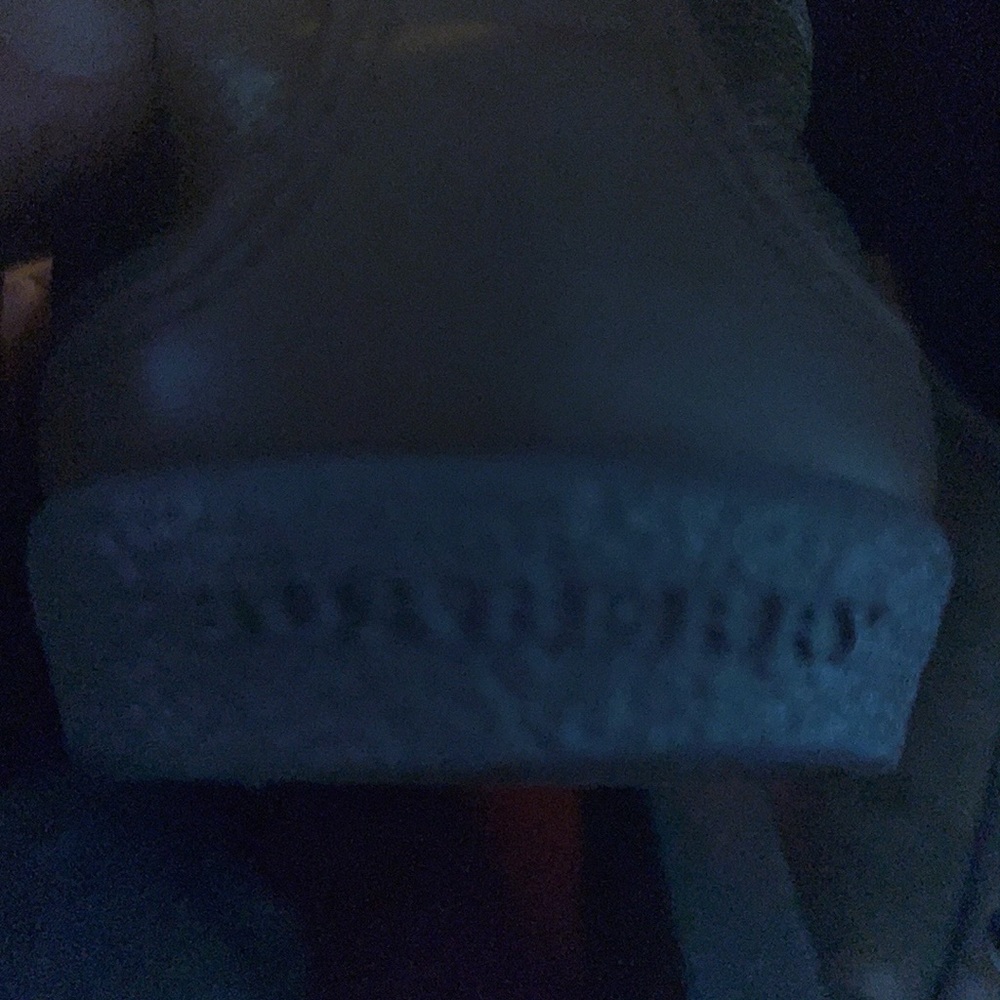 Burberry Gold Leather Trim Casual Lace Tie Sneakers - Picture 8 of 9